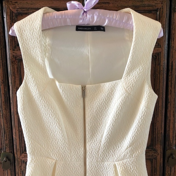 Karen Millen Zip Front A-line dress - Picture 5 of 15